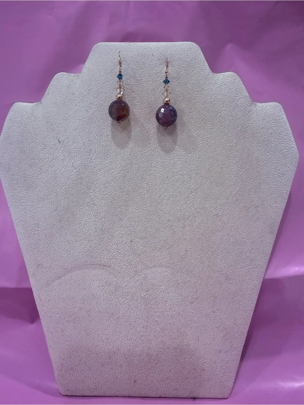 Multicolor Beaded Necklace and Earring Set